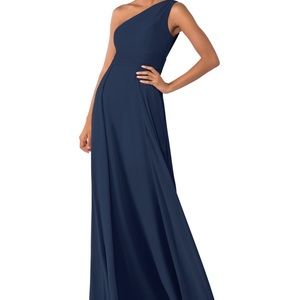 Azazie Dallas Navy Dress